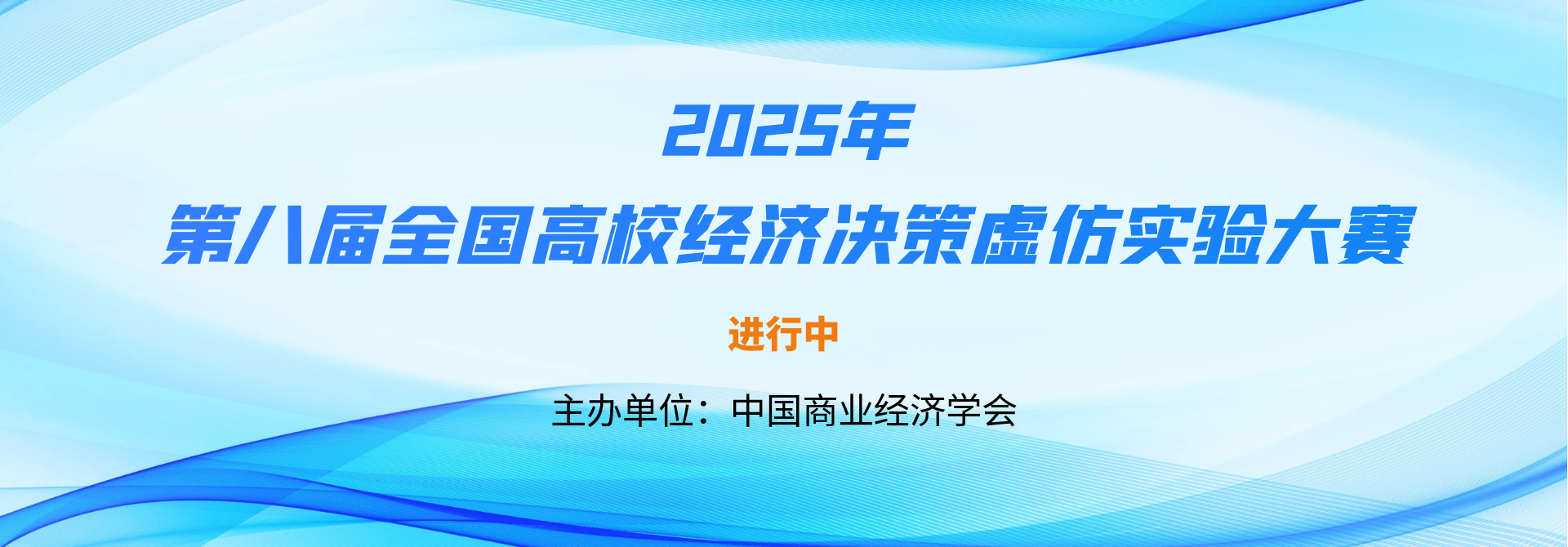 2025第八届全国高校经济决策虚仿实验大赛
